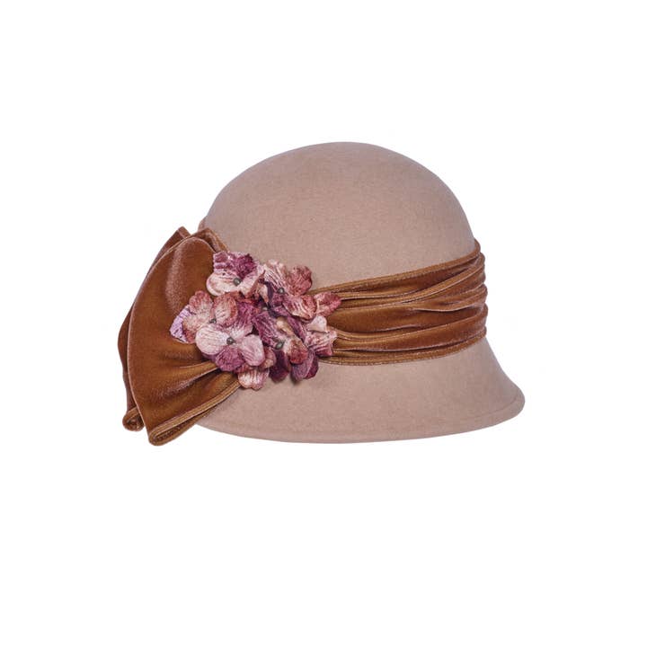 Toucan Hats/Carole Amper Inc. - Venta al por mayor Sombrero cloche - Mujer - Sombrero Violet Cloche