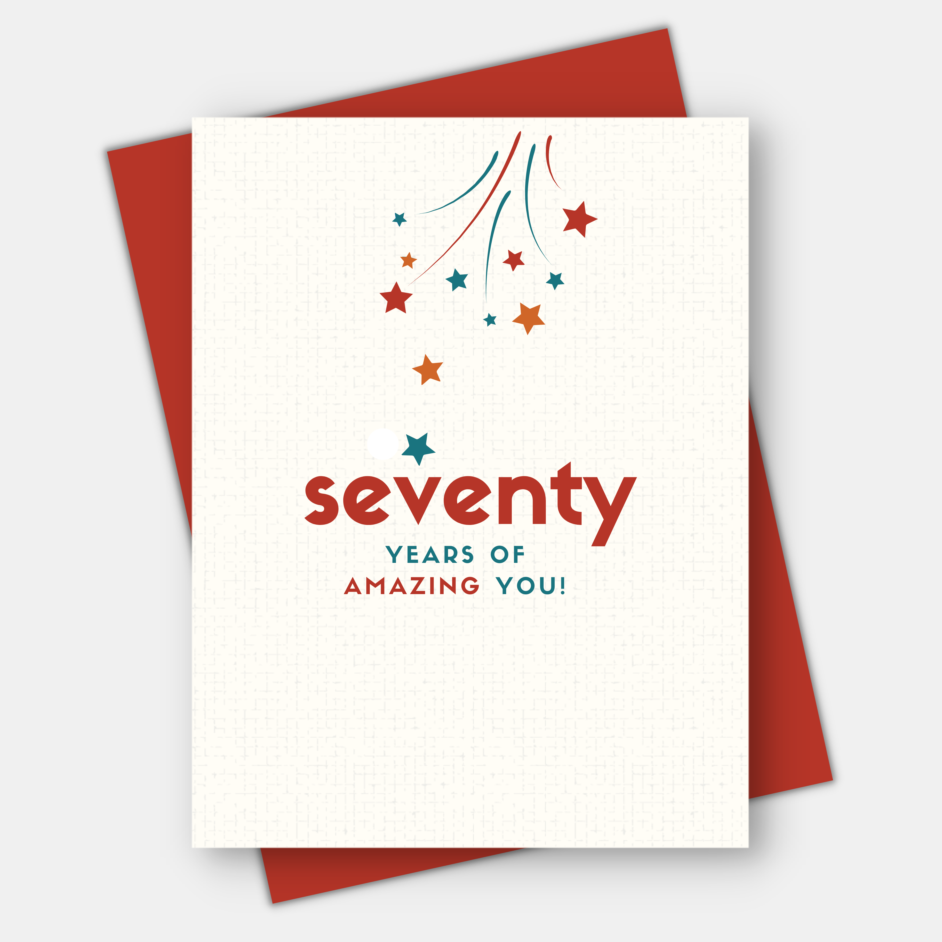 Age-Friendly Vibes - Wholesale Birthday Card - 50th through 100th milestone birthday card, Amazing You2