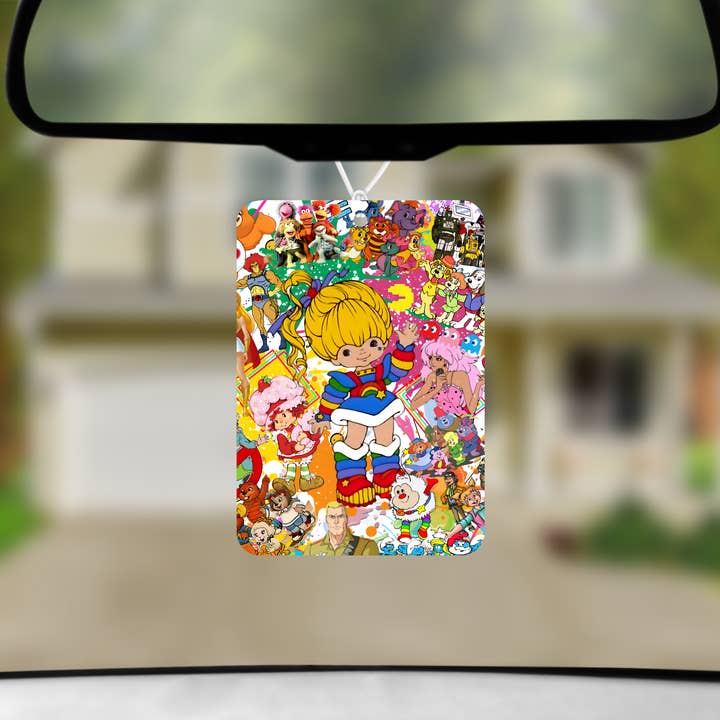 I love the 80's Collage Air Freshener for wholesale by Graveyard Offerings