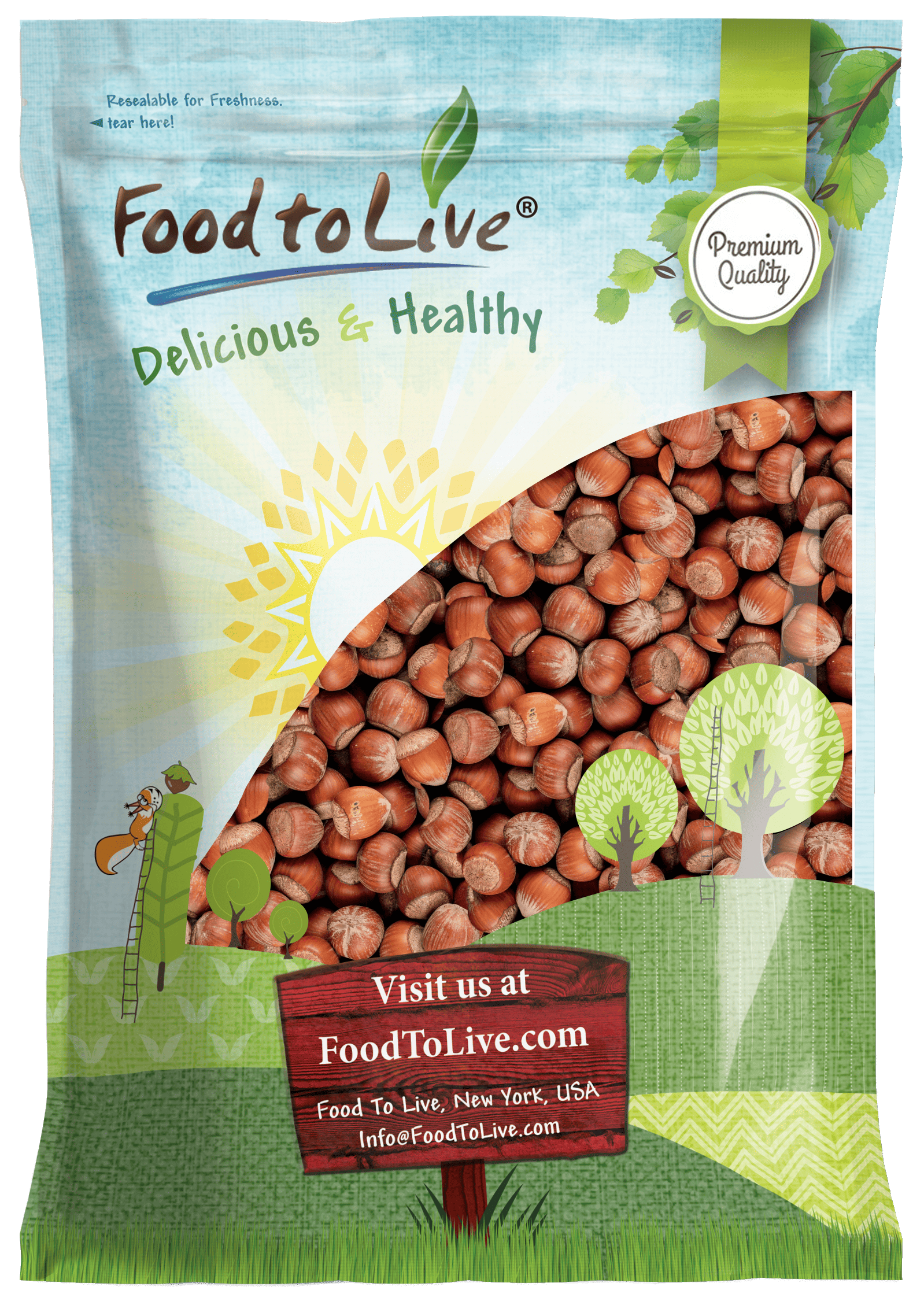 Food To Live - Wholesale Nuts - Hazelnuts in Shell - by Food to Live8