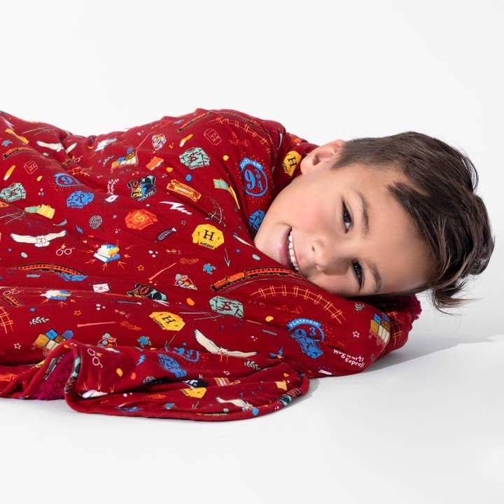 Bellabu Bear - Wholesale Bedding Blanket - Kids & Baby - Harry Potter Hogwarts Express Bamboo Blanket13