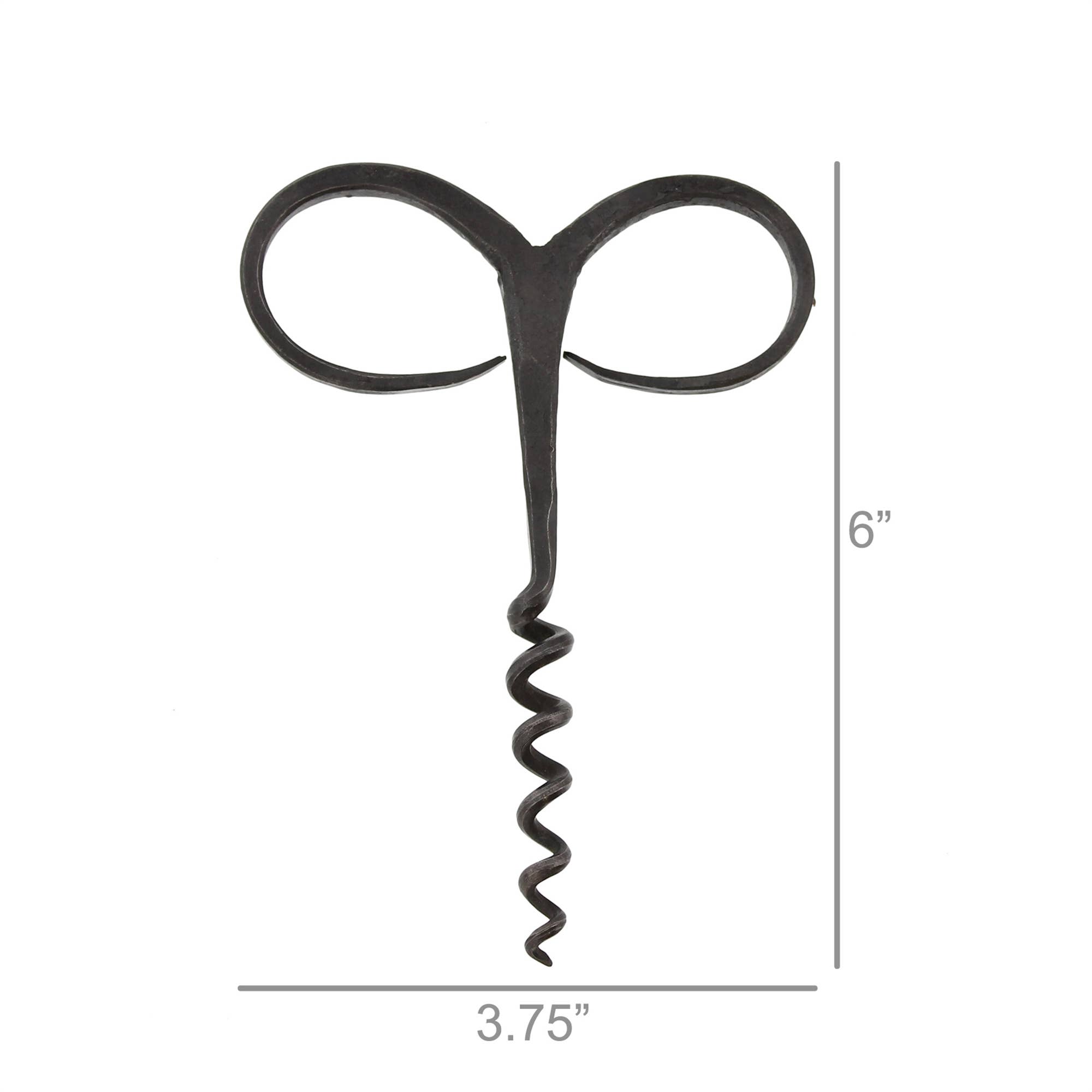 HomArt - Vente Ouvre-bouteille/tire-bouchon - Ouvre-vin en fer forgé - Noir1