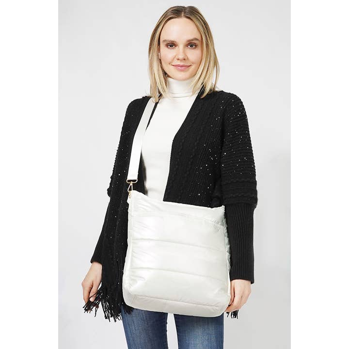 Hana - Wholesale Crossbody Bag - Women's - Solid Puffy Crossbody Bag2
