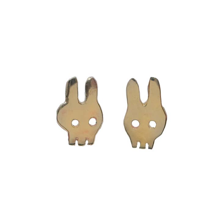Bunny Skull Studs for wholesale by House Of Snakes