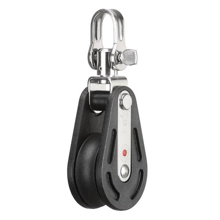 Ball bearing block 10 mm - 1 sheave, swivel for wholesale by waxball