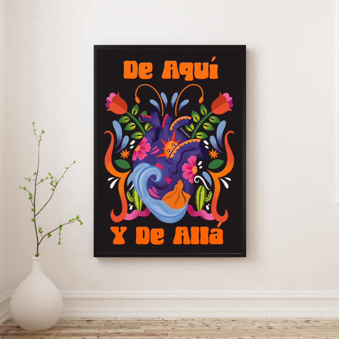 Jessartlet Illustrations - Wholesale Art Print - De Aquí y de Allá Print3