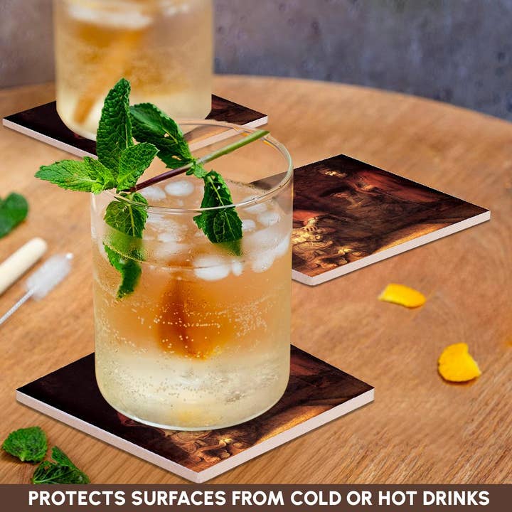 3dRose - Wholesale Coasters - 3dRose, Print of Rembrandt Painting The Prodigal Son, Coaster2