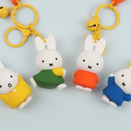 Miffy Farvet Karabinhage Deco Point Nøglering for engroshandel hos K-Wonderland
