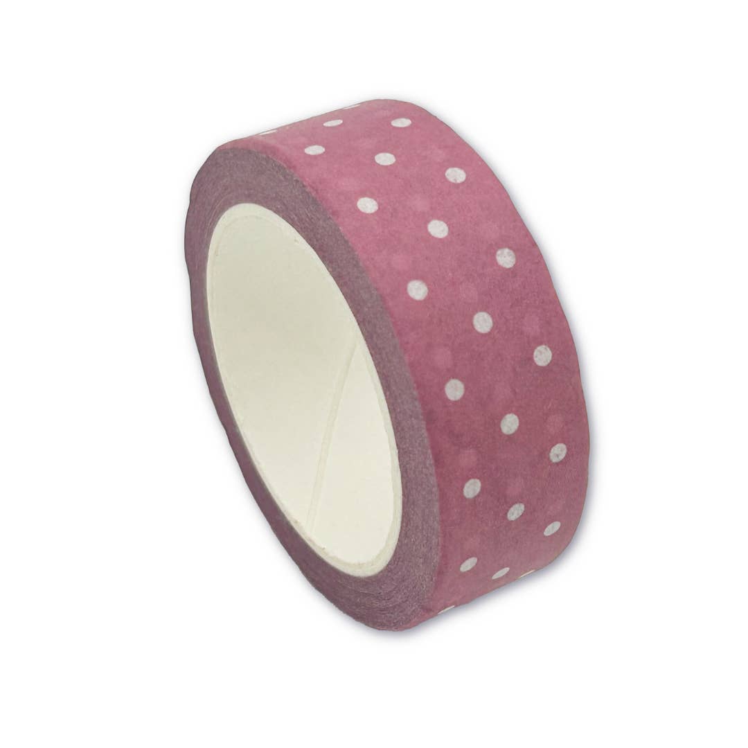 Uniquely Creative - Wholesale Washi tape - Vintage Walls Polka Dots Washi Tape 15mm