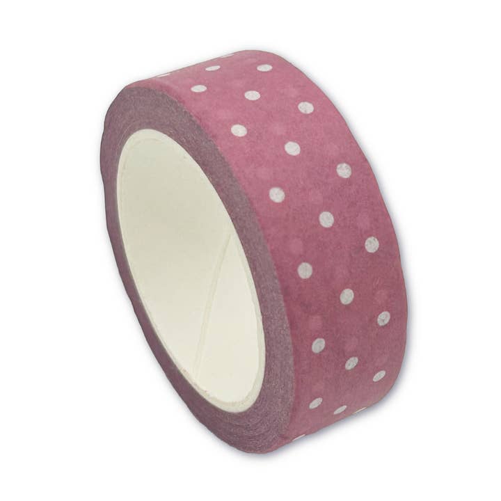 Uniquely Creative - Wholesale Washi tape - Vintage Walls Polka Dots Washi Tape 15mm0