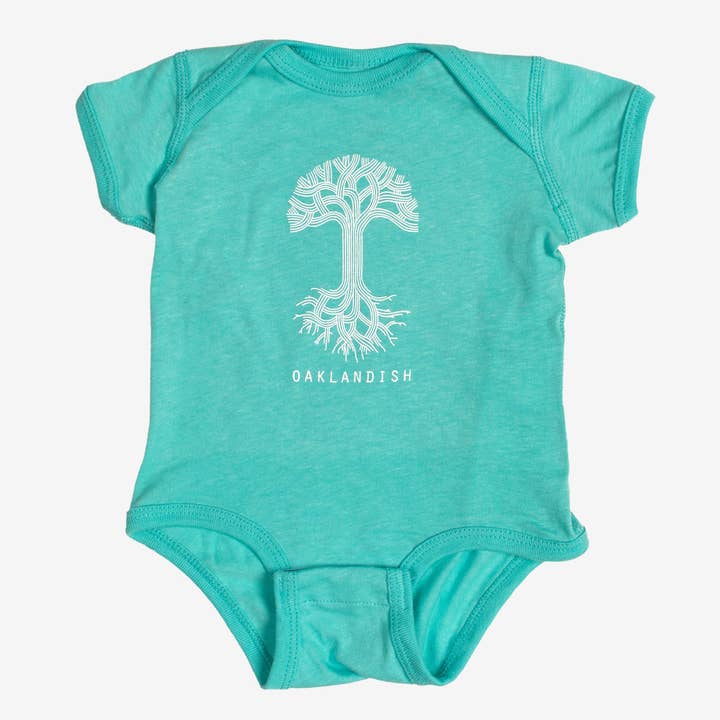 Infant Oaklandish Classic Logo 1-Piece - Bodysuit for wholesale by Oaklandish