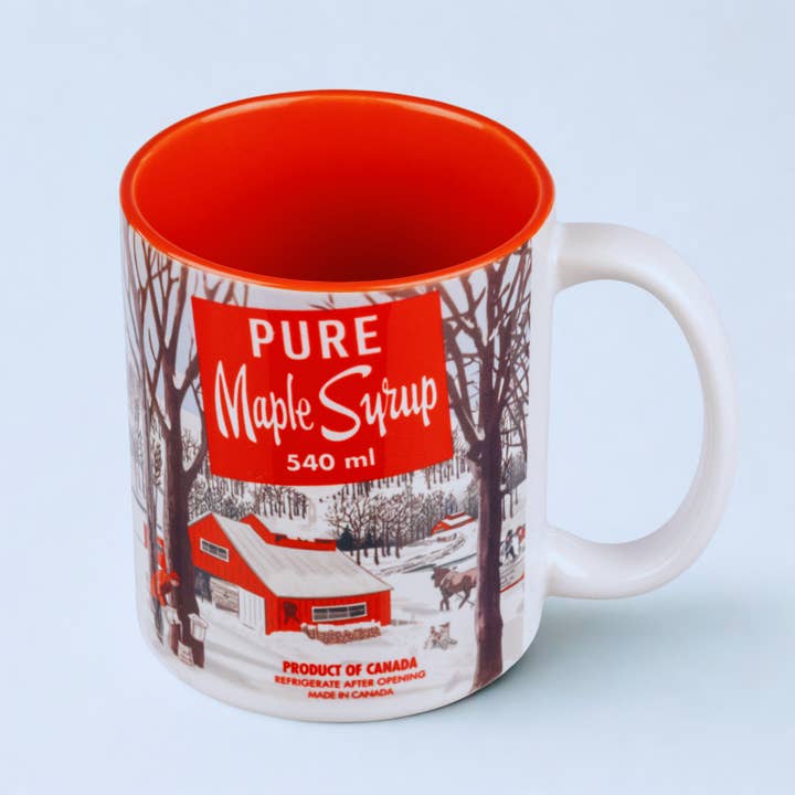 Pure Maple Syrup Ceramic Mug for wholesale by Seracon