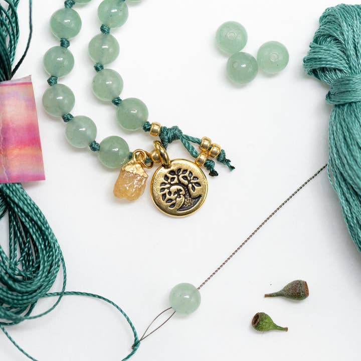 Kit Mala di Avventurina Verde Gioia + Abbondanza per la vendita all'ingrosso da parte di Awakening Alice