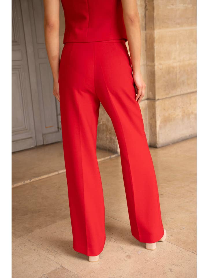 Attentif Paris – Engroshandel Bukser - Dame – Tykkere bukser med lige ben i vintermateriale7