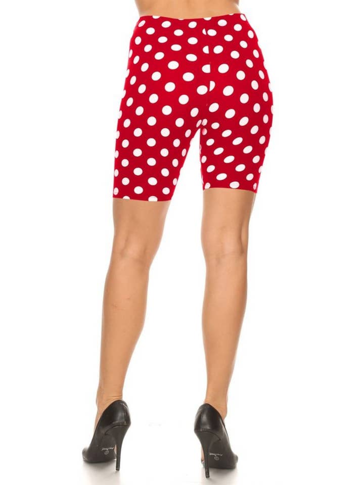 MOA COLLECTION - Wholesale Shorts - Women's - Women's Plus Size Print Band Waist Shorts63