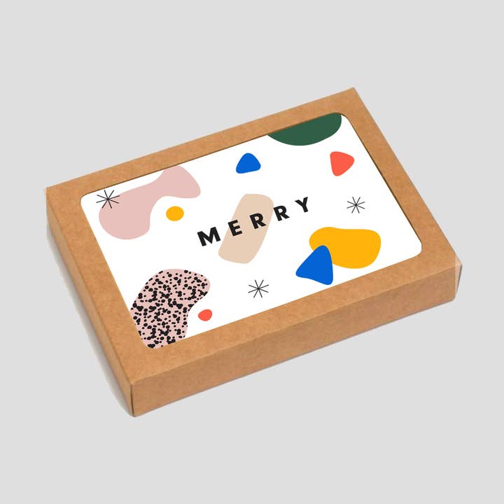 Modern Merry: Boxed Set van 6 kaarten voor wholesale door Spaghetti & Meatballs