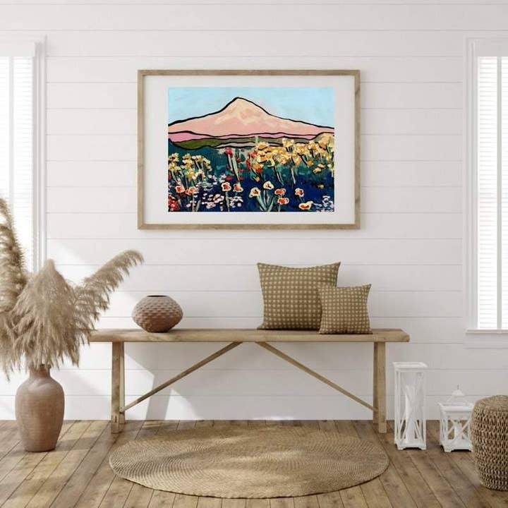 El Baker Art - Wholesale Art Print - Colorado Wildflower Print2