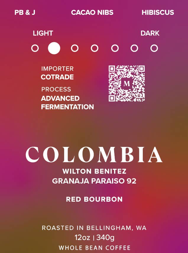 Makeworth Coffee Roasters - Wholesale Coffee Beans - Colombia • Red Bourbon • Wholesale