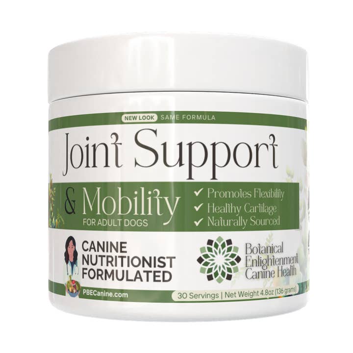 Joint Support & Mobility Formula for wholesale by Botanical Enlightenment Canine Health