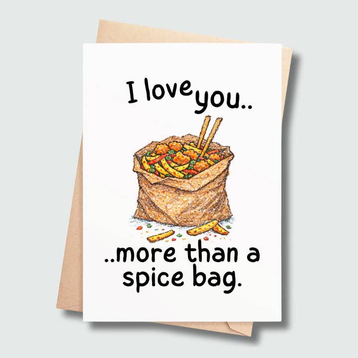 Divertente Biglietto d'Amore Irlandese – Umorismo del Sacchetto di Spezie per la vendita all'ingrosso da parte di SP Gifts