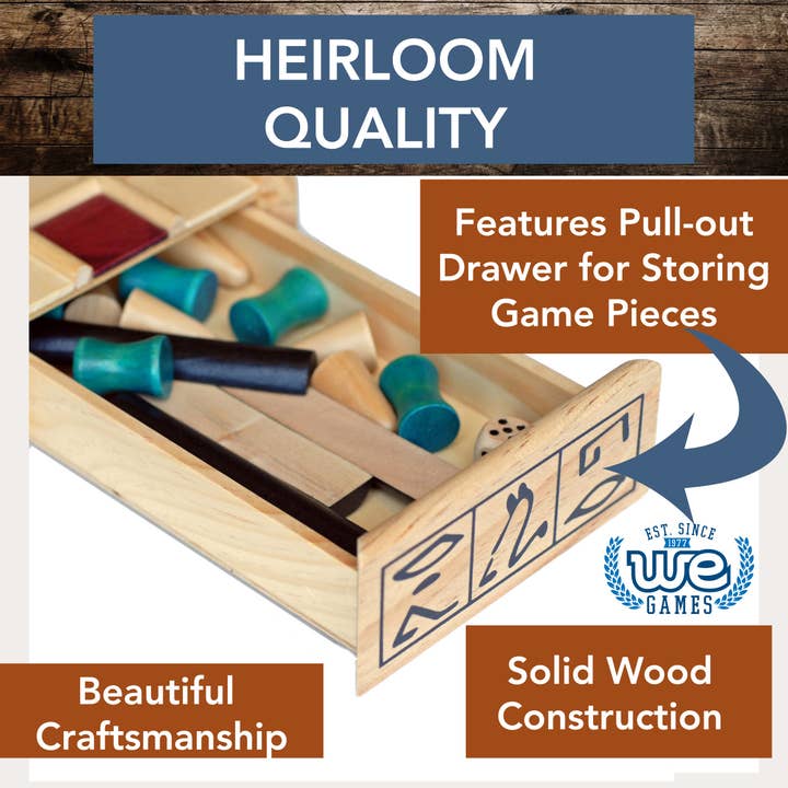 Wood Expressions - Wholesale Board Game - Wood Senet Game - An Ancient Egyptian Board Game2