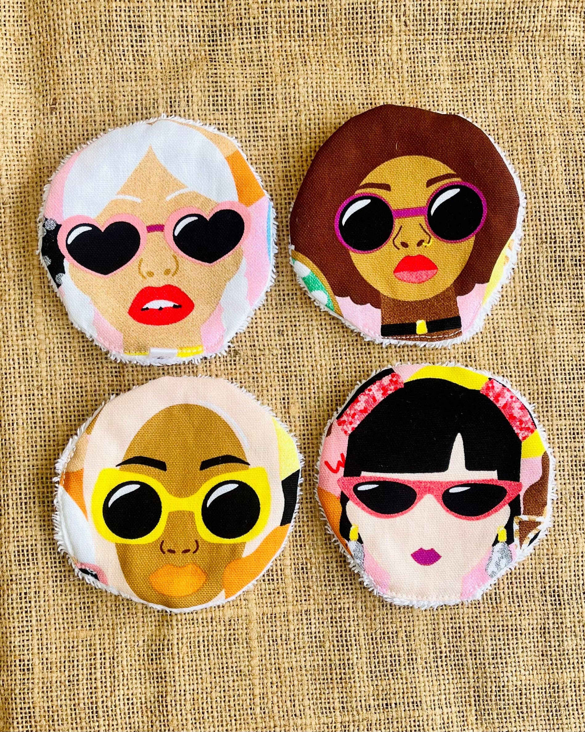 Kourage & co – wholesale Ansikts- och kroppsservetter – Ansiktsservetter i tyg – återanvändbara och handgjorda7