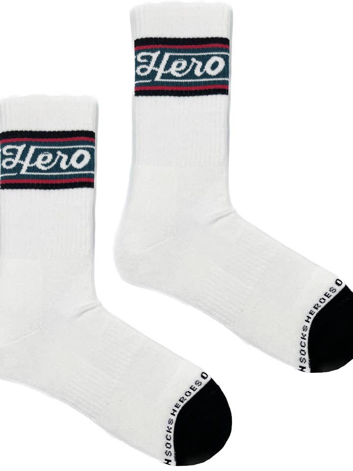 Hero Tennis Blue - Mat 41-46 para venta al por mayor de Heroes on Socks