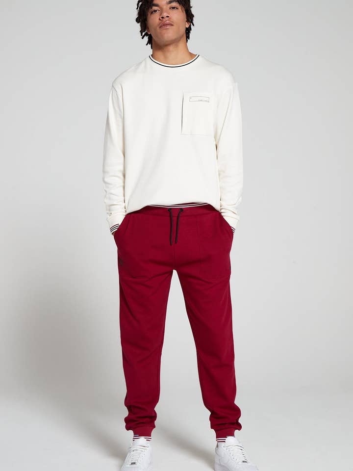 Track 2.0 Classic Joggers - Cranberry Red for wholesale by Original Creator