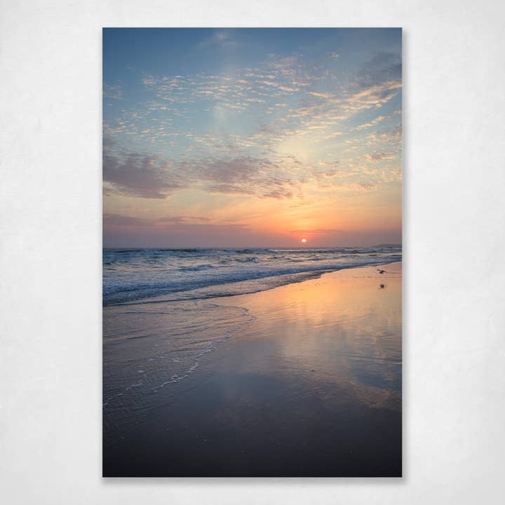 Delicate Beach Pastel Sunrise Wall Art Photographic Print - Flinders Beach for wholesale by Ocean's Echo