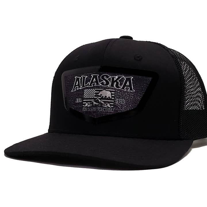 Alaska Premium Trucker Hat - Stylish Snapback Baseball Cap for wholesale by Peace and Dozen Inc