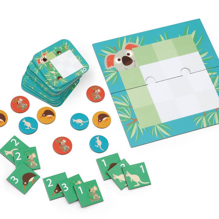 DAM - Wholesale Brain Game - Kids - Scratch - Solo Game KOALA CHALLENGE2