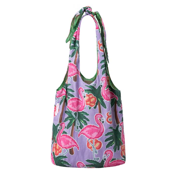 Reversible Tie Knot Tote for wholesale by Salt and Palms