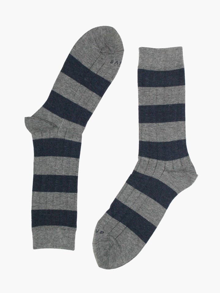 RUGBY NAVY BLUE - GREY SHORT for wholesale by Naïve