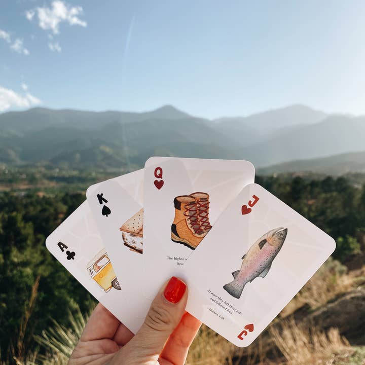 January Jane Shop - Wholesale Playing Cards - Frassati Camp Playing Cards