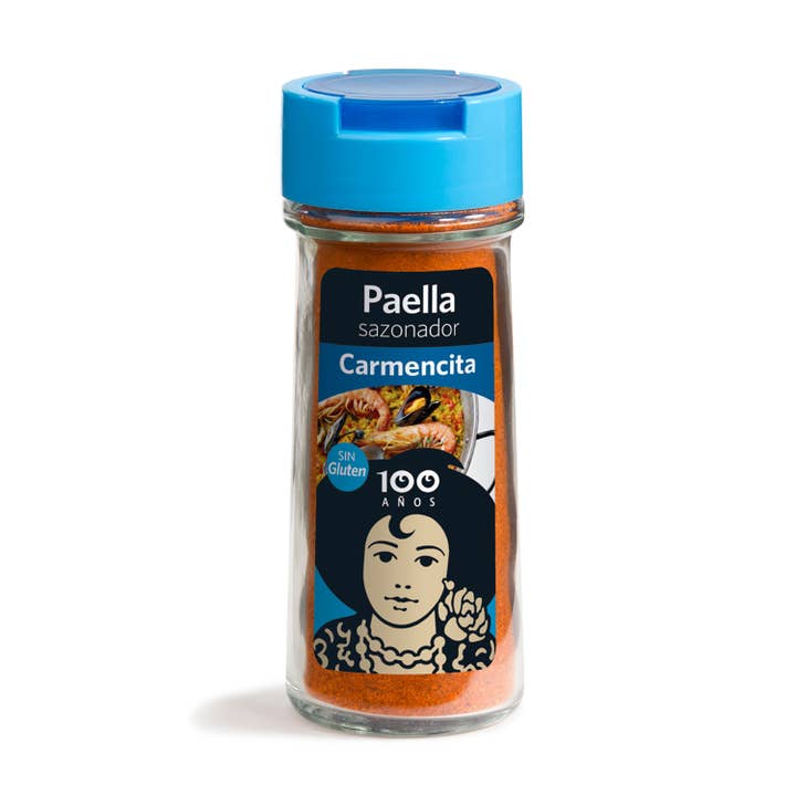 Carmencita - Wholesale Dried Spice Mix - Paella Seasoning 65G Glass Jar