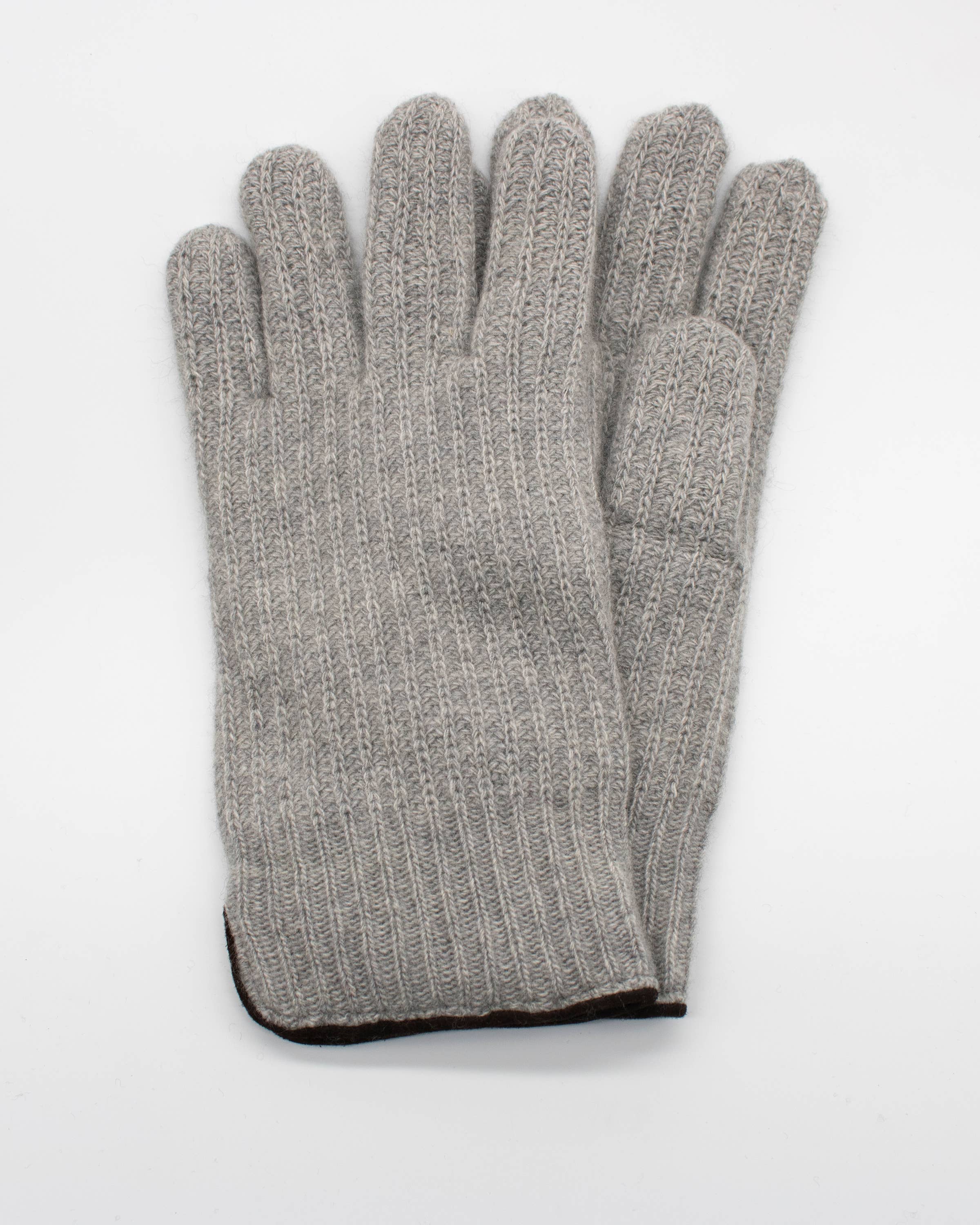 Portolano - Wholesale Gloves - Men's - MEN'S CASHMERE GLOVES WITH SUEDE PIPING4