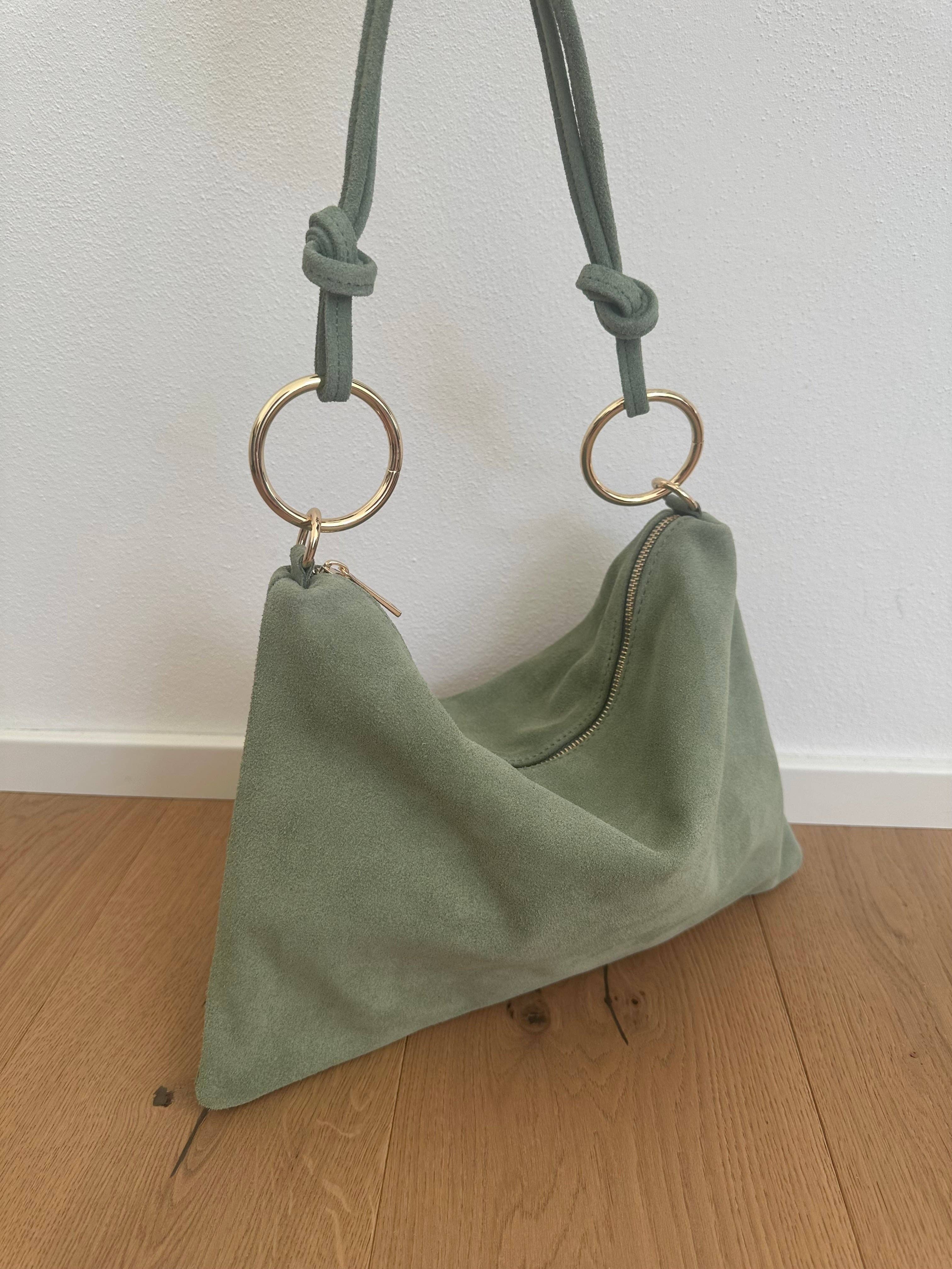 Zhade - Wholesale Shoulder Bag - Women's - SAM Large - suede1