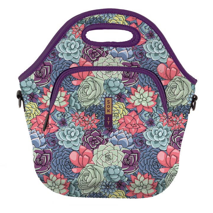 LunchTote XL - Succulents for wholesale by Sok-It Wholesale
