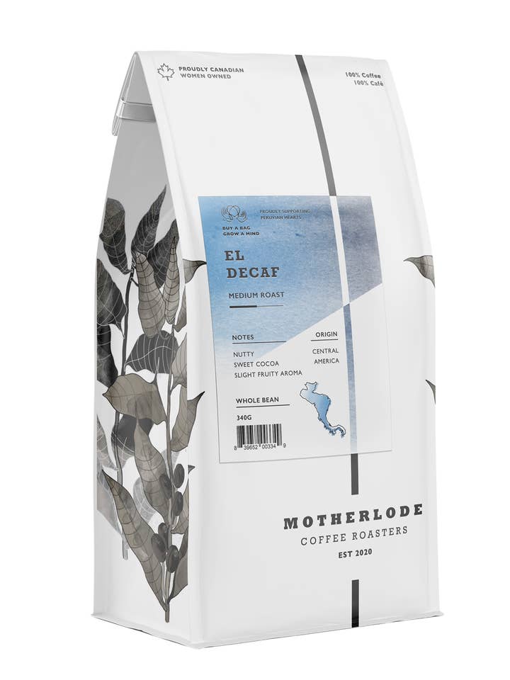El Decaf, Medium Roast for wholesale by Motherlode Coffee Roasters