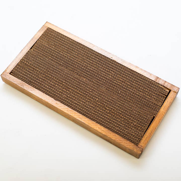 Cat Scratcher Guy - Venta al por mayor Rascador - Gatos - Rascador ancho de madera para gatos hecho a mano