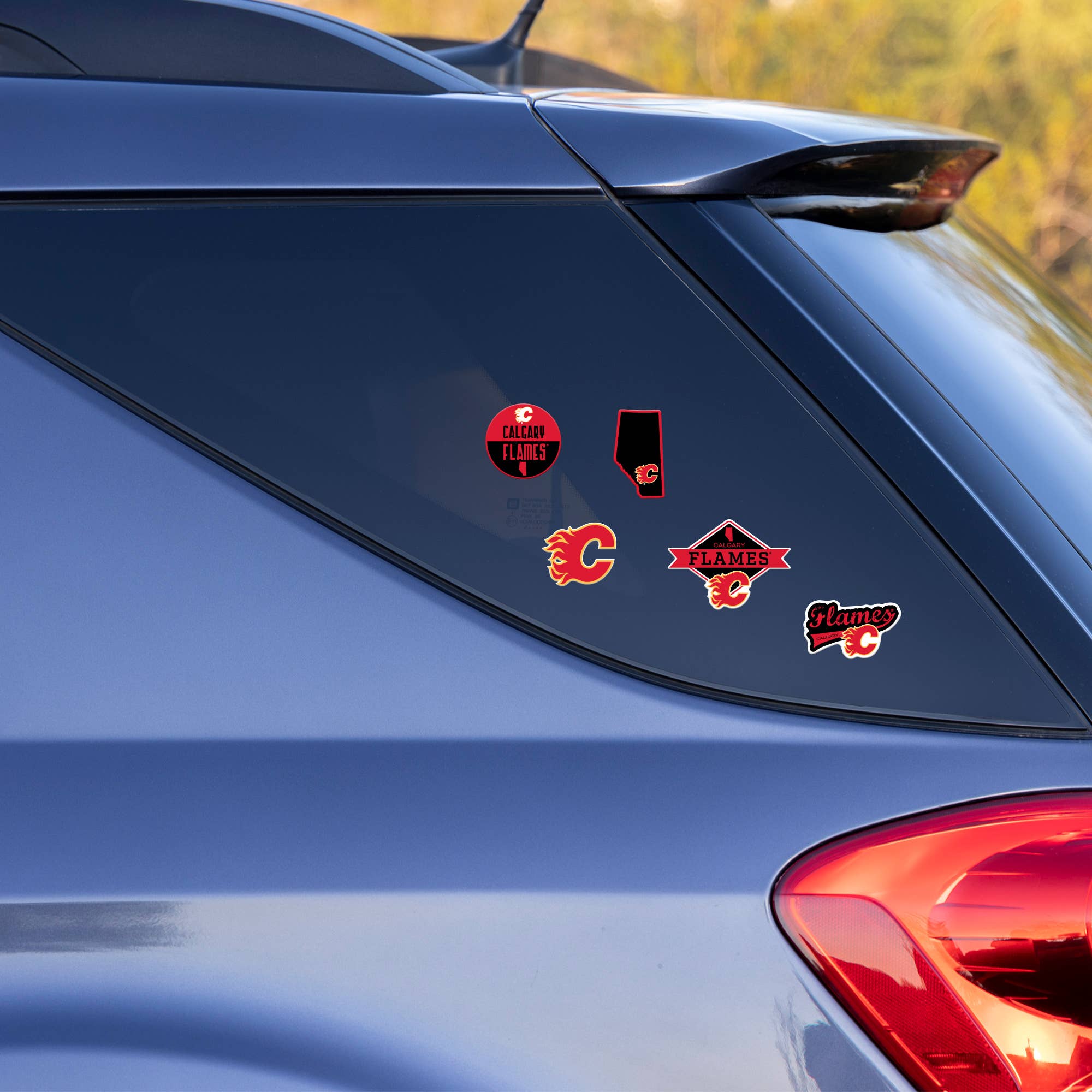 Rico Industries - Vente Autocollant - Feuille de décalcomanies 5 pièces Carolina Hurricanes2