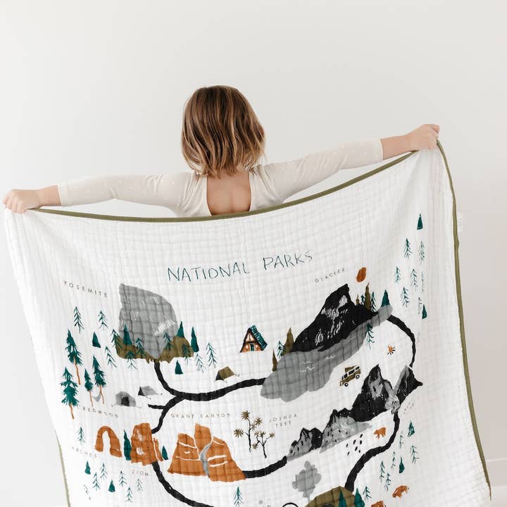 Clementine Kids - Wholesale Quilt - Kids & Baby - National Parks Quilt