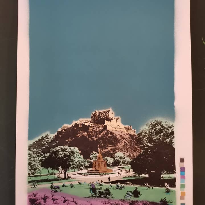 Bell's Galleries - Wholesale Art Print - Edinburgh Castle1