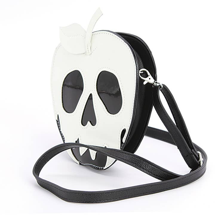 COMECO INC - Wholesale Crossbody Bag - Women's - Glow in the Dark Poisoned Apple Crossbody Bag1