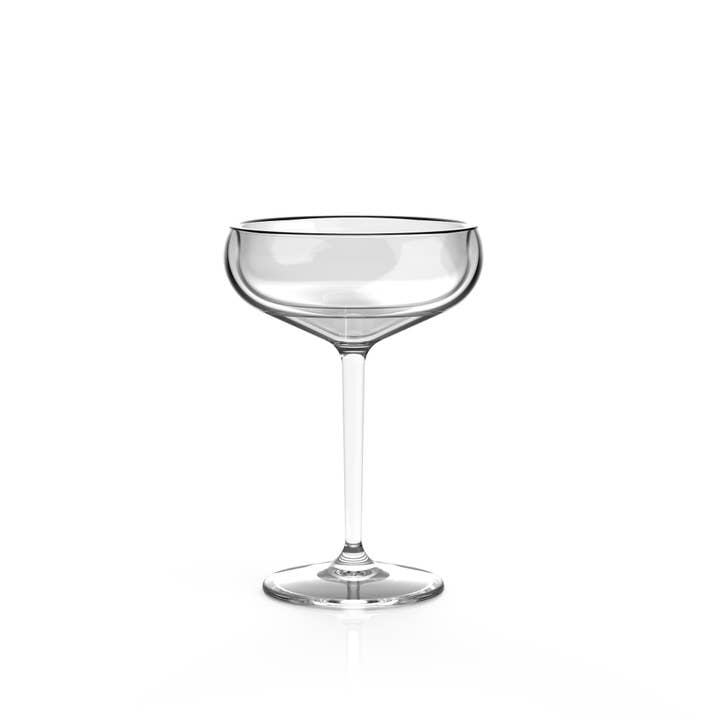 Fox Run Brands - Wholesale Champagne flute - Outset Coupe Champagne Glasses2
