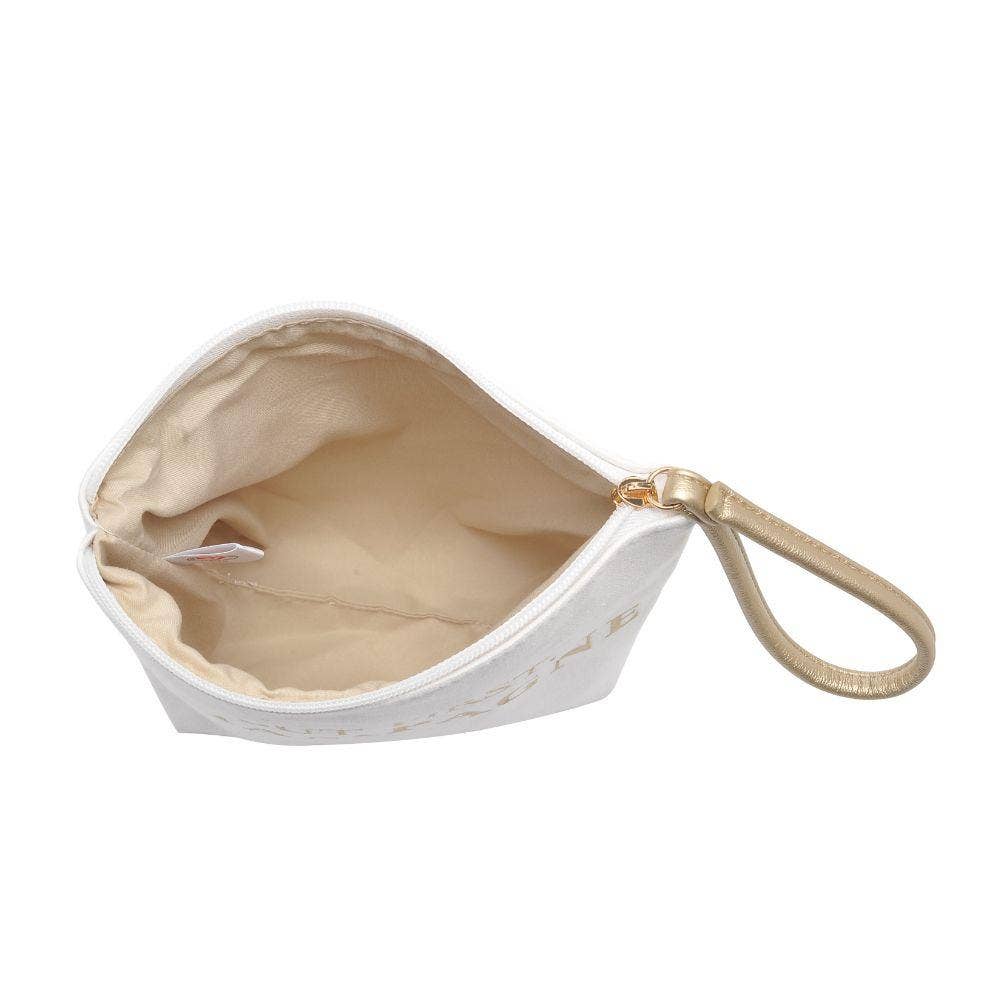 Urban Expressions - Wholesale Makeup/Cosmetic Bag - Printed Canvas Wristlet Cosmetic Make Up Bag Pouch8