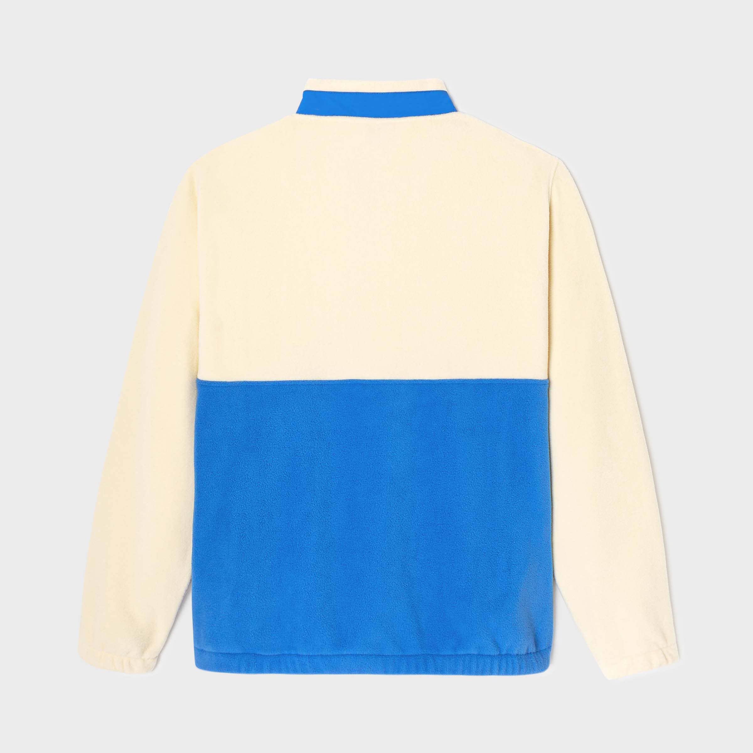 BILLYBELT – wholesale Fleece – Herr – Vit och blå fleecetröja7