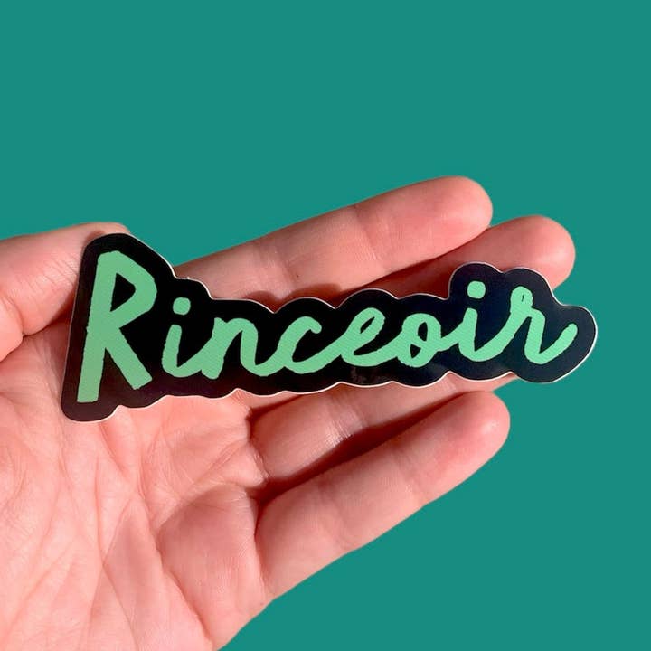 Sticker „Dancer” van Rinceoir, Iers-Gaelisch voor wholesale door Riff Raff & Rince