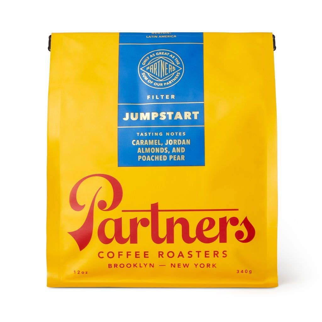 Partners Coffee Roasters - Wholesale Coffee Beans - Jumpstart - 12oz - Whole Bean Coffee