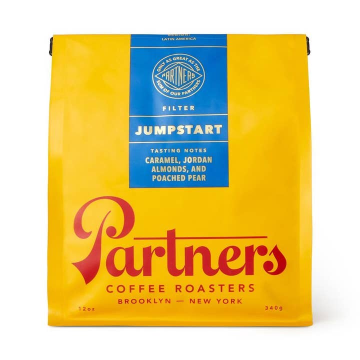 Jumpstart - 12oz - Whole Bean Coffee for wholesale by Partners Coffee Roasters